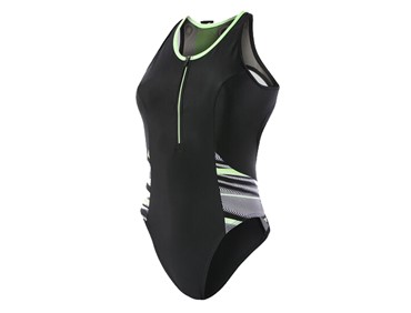 SPEEDO REFLECT WAVE SWIM SUT AF BLK/GREEN