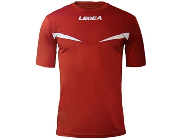 LEGEA MAGLIA PRISTINA MC RED/WHT