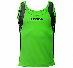 LEGEA CANOTTA CORFU GREEN FL/BLK