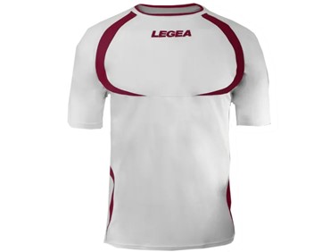 LEGEA MAGLIA TAIPEI MC WHT/GRANATA