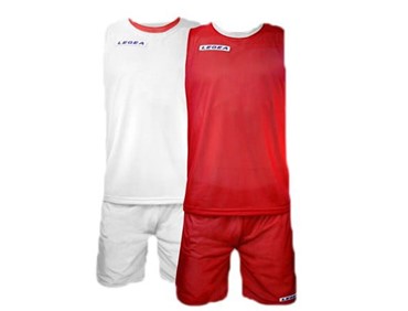 LEGEA KIT DOUBLE RED/WHT