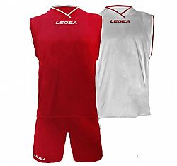 LEGEA KIT LAS VEGAS BASKET WHT/RED