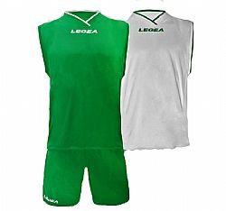 LEGEA KIT LAS VEGAS BASKET WHT/GREEN