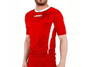 LEGEA MAGLIA DUSSELDORF RED/WHT