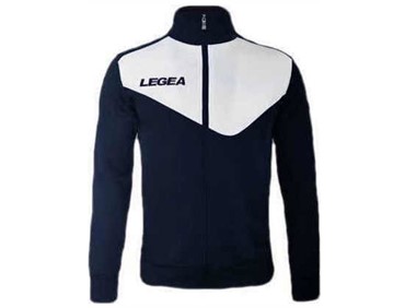 LEGEA GIACCA MESSICO FZ NAV/WHT