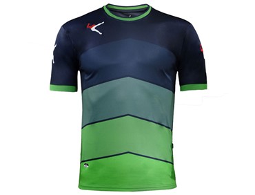 LEGEA MAGLIA ASSEN BLU/GREEN FL