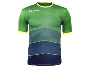 LEGEA MAGLIA ASSEN GREEN FL/BLU