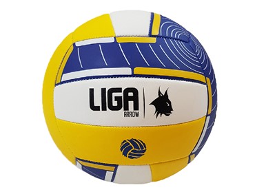 LIGA VOLLEYBALL ARROW YEL/BLU/WHT
