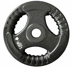 LIGA RUBBER WEIGHT LIFTING PLATE 2.5KG (F28)