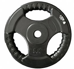 LIGA RUBBER WEIGHT LIFTING PLATE 5KG (F28)