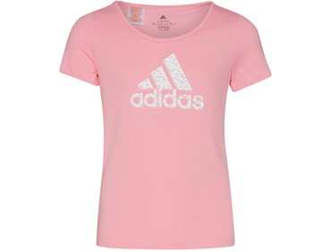 ADIDAS JR TSHIRT LOGO BLISS PINK