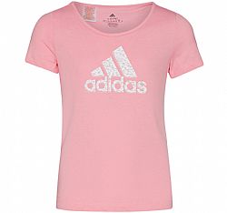 ADIDAS JR TSHIRT LOGO BLISS PINK