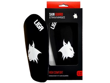 LIGA SHIN GUARD EVA PAD BLACK