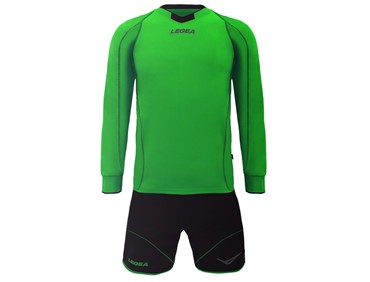 LEGEA KIT PORTIERE STORM GREEN FL/PIOMBO