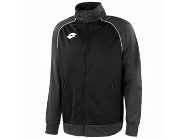 LOTTO DELTA PLUS JR SWEAT FZ PL BLK