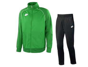 LOTTO DELTA PLUS SWEAT TRK GREEN/BLK