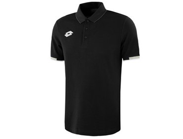 LOTTO DELTA JR POLO PQ BLK