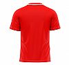 GIVOVA INTERLOCK SHIRT TRATTO RED/WHT
