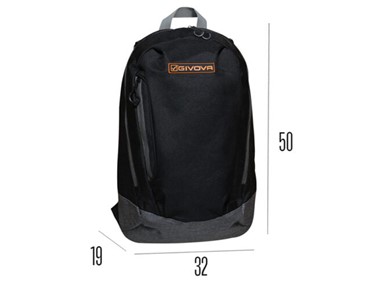 GIVOVA ZAINO POCKET BLK/BLK