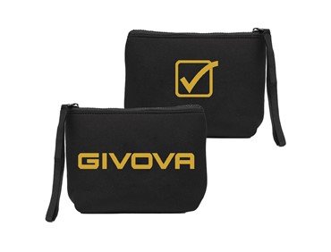 GIVOVA POCHETTE NEOPRENE BLK/GOLD