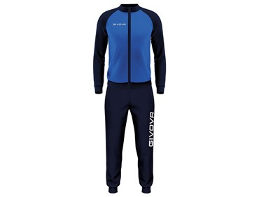 GIVOVA CUBA TRKCSUIT POLARFLEECE ROY/BLU