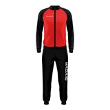 GIVOVA CUBA TRKCSUIT POLARFLEECE RED/BLK