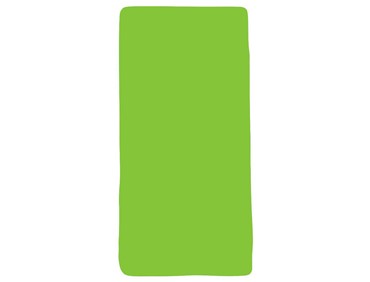 GIVOVA TOWEL BIG NICROFIBER GREEN FL