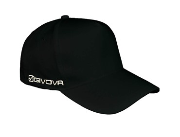 GIVOVA CAP SPONSOR BLK