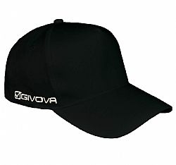 GIVOVA CAP SPONSOR BLK
