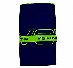 GIVOVA TOWEL BIG NICROFIBER BLK/GREEN FL