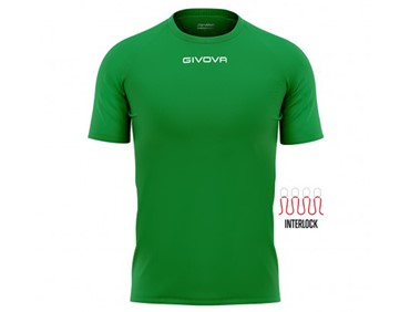 GIVOVA CAPO SHIRT MC GREEN