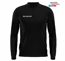 GIVOVA TECHNICAL SHIRT HALF ZIP BLK