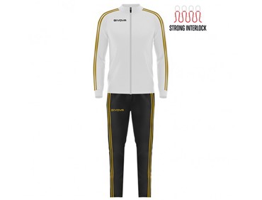 GIVOVA W TRACKSUIT REVOLUTION SUMMER WHT/GOLD