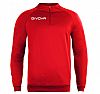 GIVOVA TECHNICAL SHIRT HALF ZIP RED