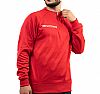 GIVOVA TECHNICAL SHIRT HALF ZIP RED