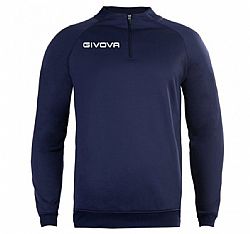 GIVOVA TECHNICAL SHIRT HALF ZIP BLUE