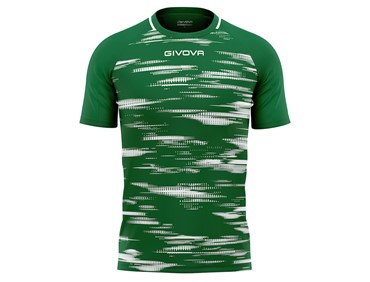 GIVOVA SHIRT PIXEL GREEN/WHT