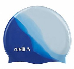 AMILA CAP WHT/SKY/NAV