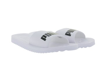 PUMA UN PURECAT FLIP FLOP WHT/BLK