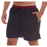 URBAN ACE M SWIM SHORT BLK/RUBY