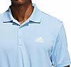 ADIDAS POLO SHIRT PERF PRIMEGREEN BLU
