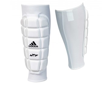 ADIDAS UN TAEKWONDO SHIN GUARD CE WHT
