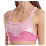 ADIDAS STRAPPY BRALETTE PINK