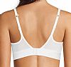 ADIDAS UNLINED TRIANGLE BRA WHITE