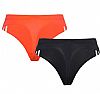 ADIDAS WIDE SIDE THONG ORA/BLK