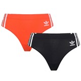 ADIDAS WIDE SIDE THONG ORA/BLK