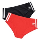 ADIDAS HIPSTER 2PK RED/BLK