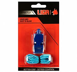 LIGA WHISTLE PLASTIC WITH LANYARD