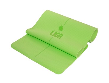 LIGA YOGA TPE MAT 183X61X0.6 GREEN