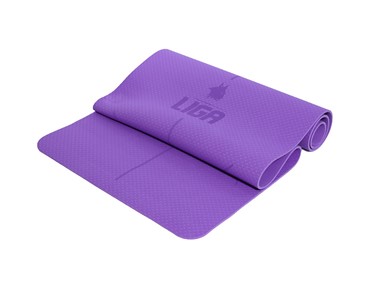 LIGA YOGA TPE MAT 183X61X0.6 PURPLE